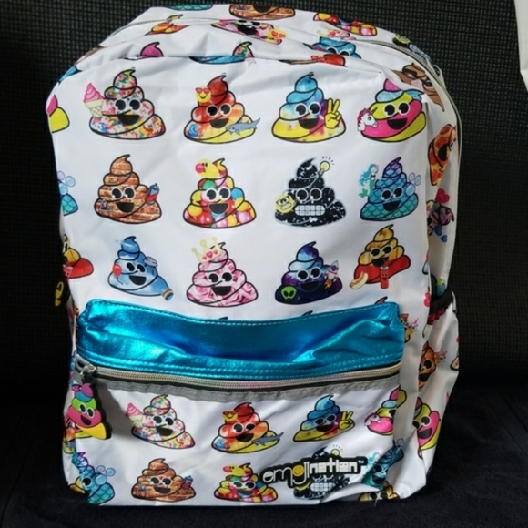 emojination Bags Emojination Poop Backpack Poshmark